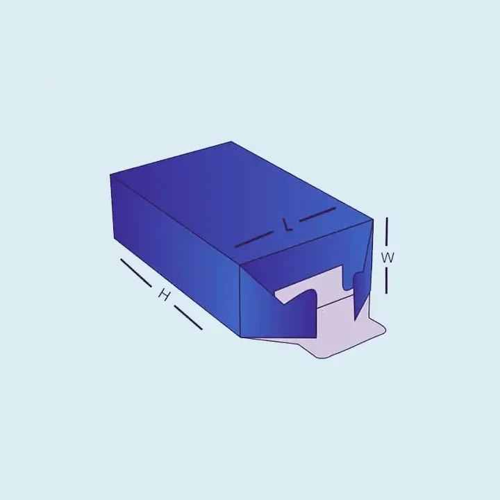 1-2-3 bottom box for product packaging