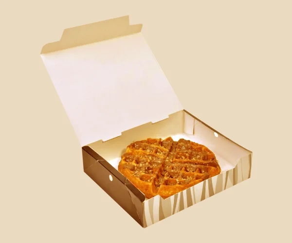 Cardboard Waffle Box