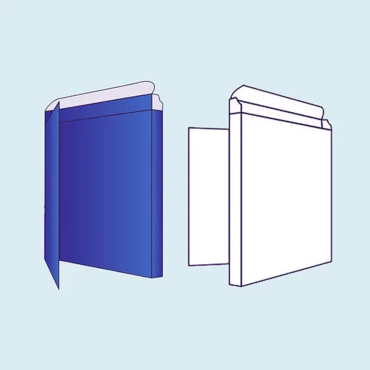 CD cases with bookend closure