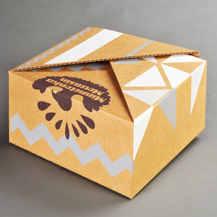 Heavy-duty corrugated box built for cake-safe delivery