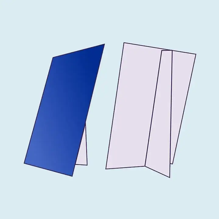 Freestanding easel display