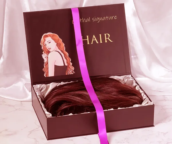 Hair Rigid Box with Insert