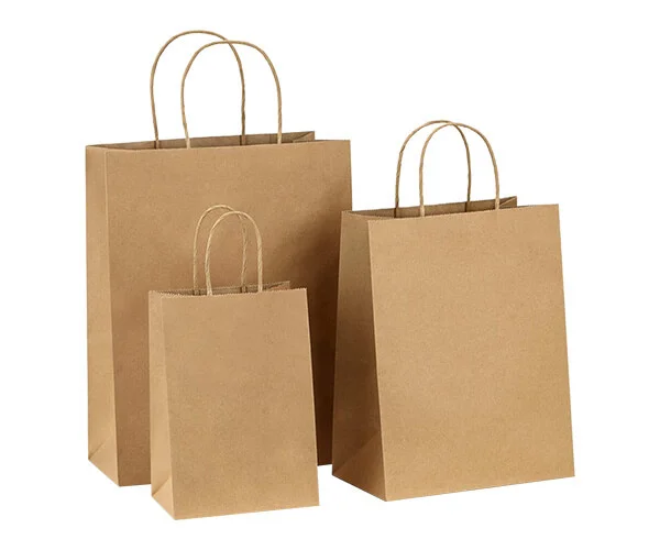 Kraft Bags with a Handle