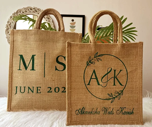 Personalised Jute Bags