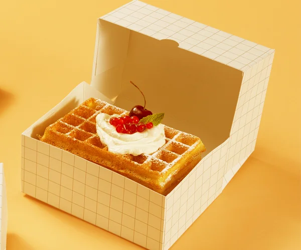 Waffle Box Packaging