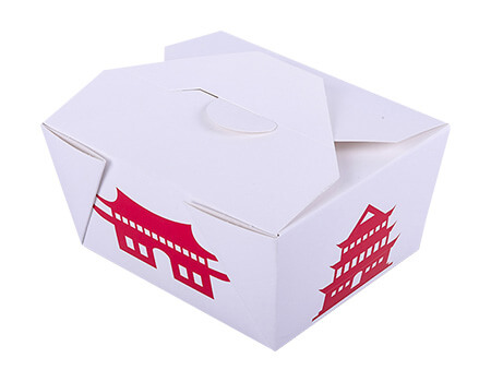 Custom Chinese Take-out Box Packaging