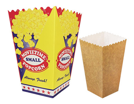 Custom Popcorn Box Packaging
