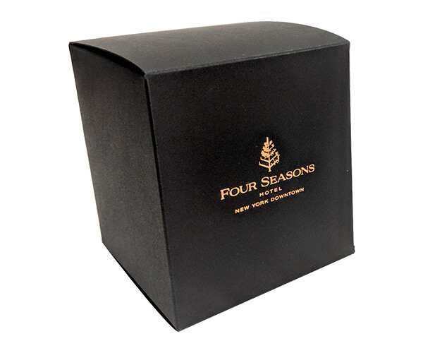 Custom Printed Black Candle Boxes