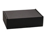 Custom Black Coloured Mailer Boxes
