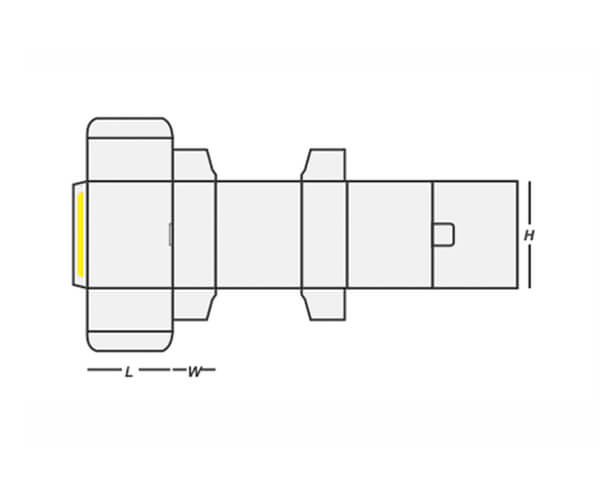 Bookend Boxes Dieline