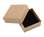 Two-Piece Natural Brown Kraft Rigid Packaging