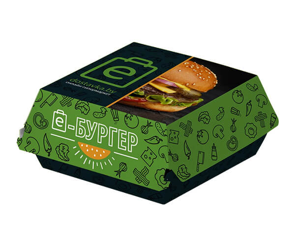 Custom Printed Burger Boxes