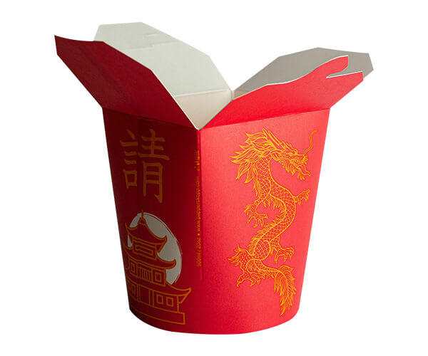 Custom Chinese Food Take-out Box Packaging
