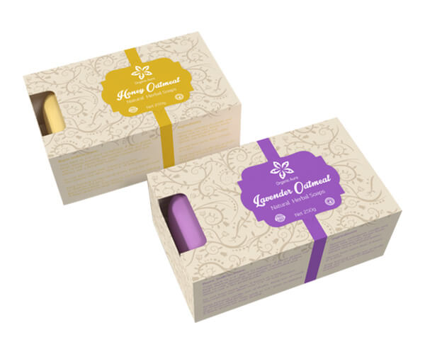 Personalised Die-Cut Soap Boxes