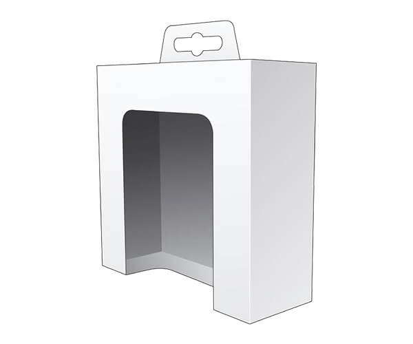 Custom Hanging Tab Box with Window