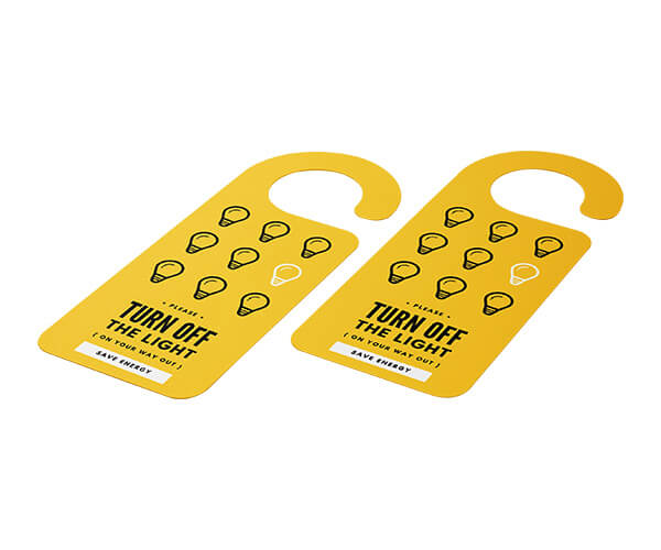 Printed Door Hanger