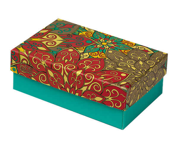 Magnetic Closure Luxury Rigid Gift Card Box Packaging