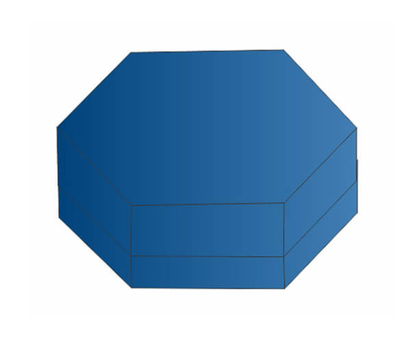 Custom Hexagon Two-Piece Boxes