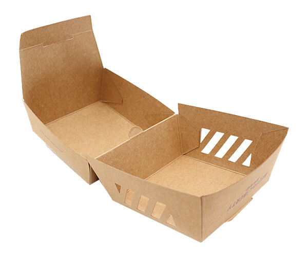 Custom Kraft Burger Box Packaging