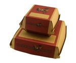 Custom Made Kraft Burger Boxes