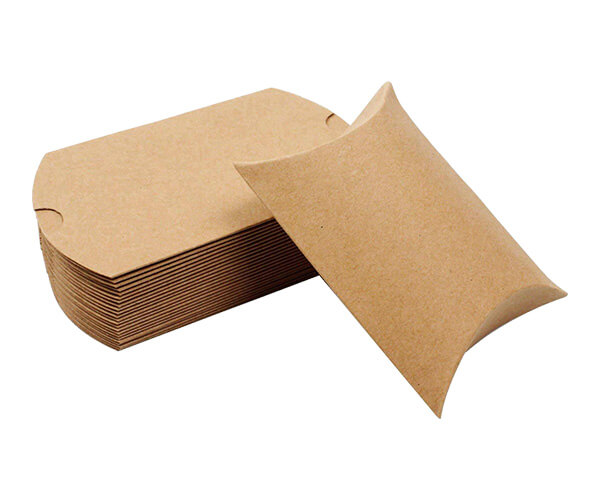 Pillow-Style Kraft Boxes