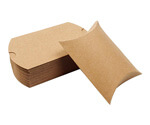 Pillow-Style Kraft Boxes