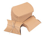 Custom Made Kraft Pillow Boxes