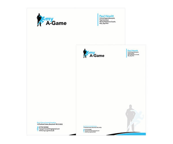 Personalized Printed Letterhead for Businesses
