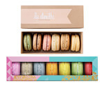 Tray and Sleeve Macaron Boxes