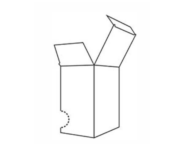 Cardboard Perforated Dispenser Box Packaging
