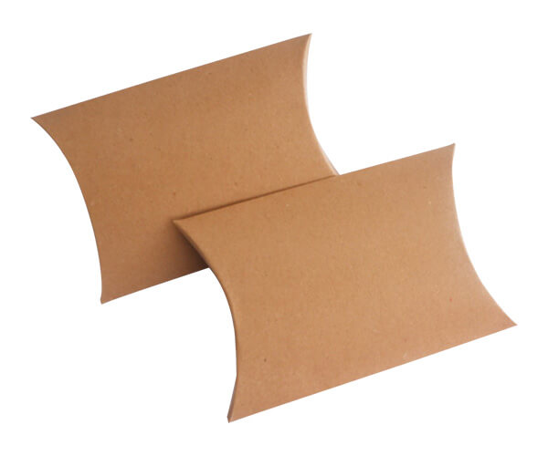 Cardboard Pillow Shaped Soap Box Packaging