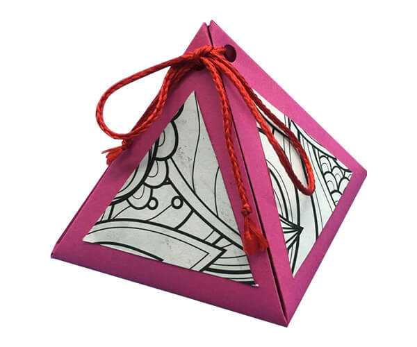 Bespoke Pyramid-Shaped Box Packaging