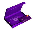Luxury Rigid Box Packaging for Credit and Debit Cards