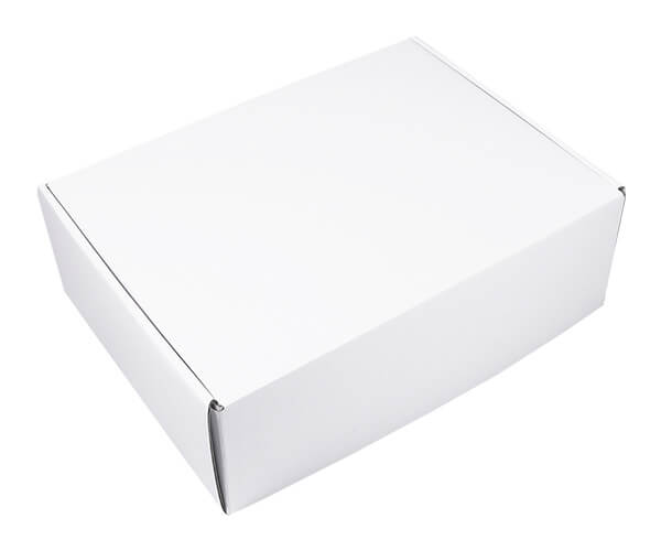 Corrugated Cardboard White Mailing Boxes