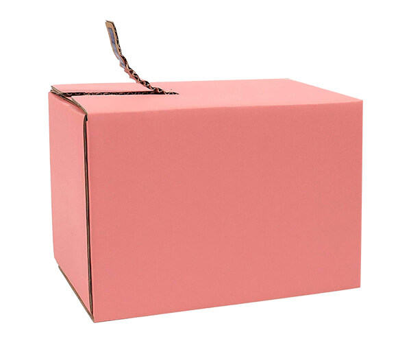 Shipping Box with Zipper