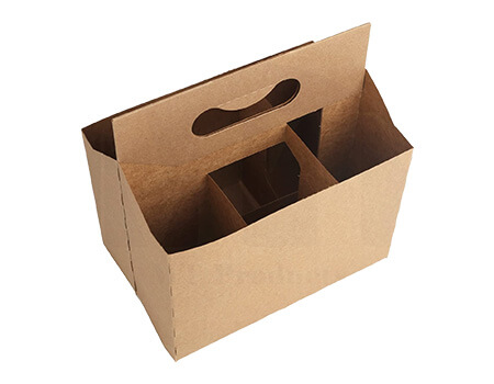Custom Six-Pack Cardboard Carrier Boxes
