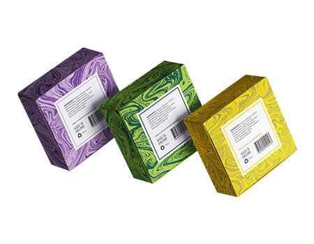 Custom Square Soap Box Packaging